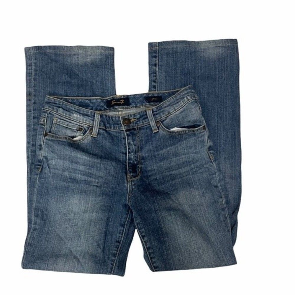 Seven7 jeans womens flare leg jeans size 6